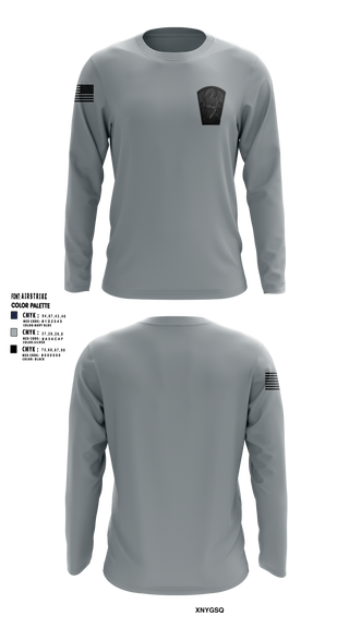 Ocean County Cavemen Long Sleeve Performance Shirt - 6