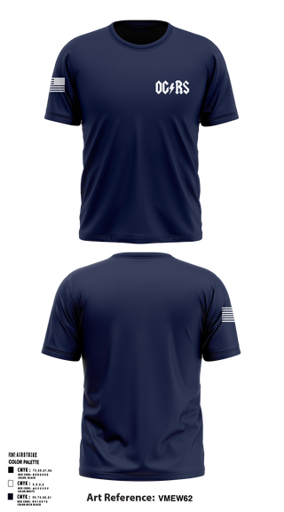 Ocean County Cavemen Short Sleeve Performance Shirt - 5