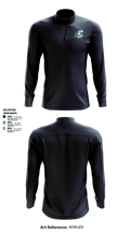 Carolina Comets 9253748 Quarter Zip Jacket - 1