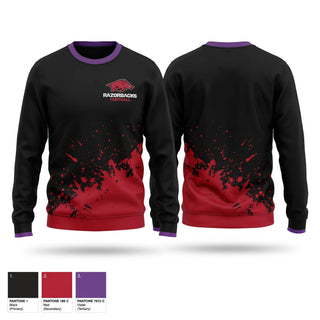 Crew Neck Sweatshirt, Wakulla County Youth Football & Cheerleading Association Inc., Football, Teamtime, Team time, sublimation, custom sports apparel, team uniforms, spirit wear, spiritwear, sports uniforms, custom shirts, team store, custom team store, fundraiser sports, apparel fundraiser
