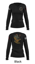 VP-9 97795880 Women's Long Sleeve V-neck Shirt - 35