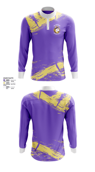 Quarter Zip Jacket, Washington Middle School Jr. Huskies, Men's Basketball, Teamtime, Team time, sublimation, custom sports apparel, team uniforms, spirit wear, spiritwear, sports uniforms, custom shirts, team store, custom team store, fundraiser sports, apparel fundraiser