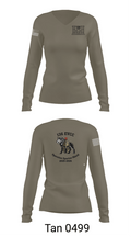 136 EVCC 31372856 Women's Long Sleeve V-neck Shirt - 11