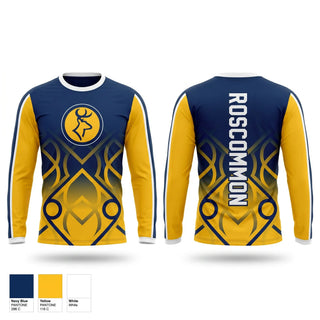Long Sleeve Performance Shirt, Roscommon Bucks Track & Field, Track & Field, Teamtime, Team time, sublimation, custom sports apparel, team uniforms, spirit wear, spiritwear, sports uniforms, custom shirts, team store, custom team store, fundraiser sports, apparel fundraiser