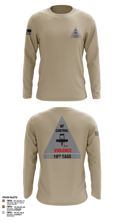 19th TASS 24755317 Long Sleeve Performance Shirt - 3