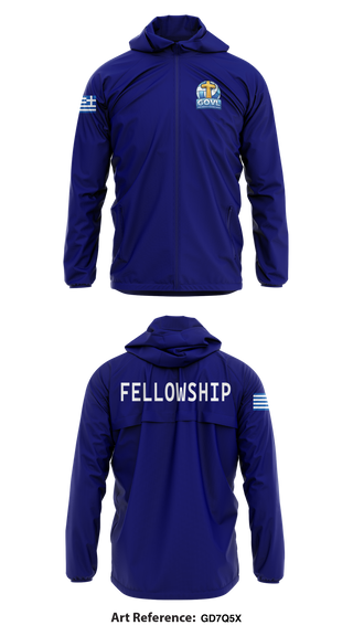 Greek Orthodox Volleyball League 97213591 Windbreaker - 2