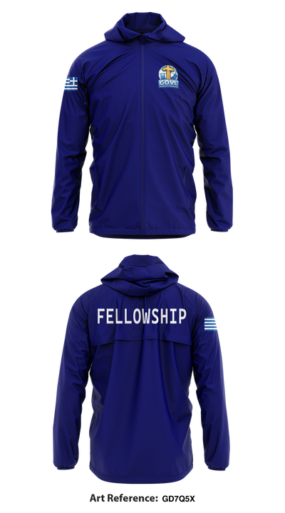 Greek Orthodox Volleyball League 97213591 Windbreaker - 2