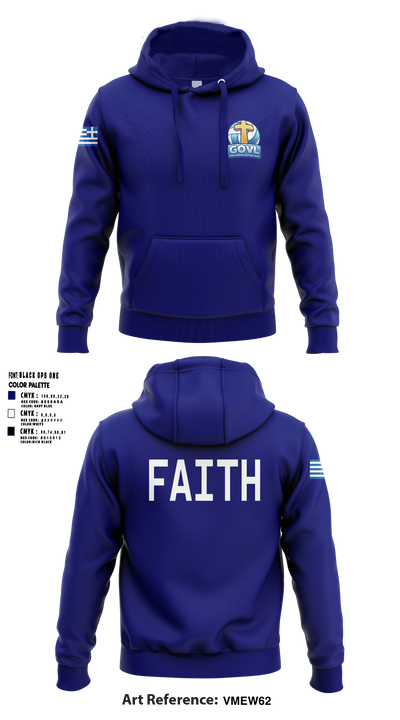 Greek Orthodox Volleyball League 97213591 Hoodie - 1