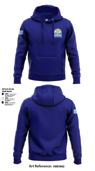 Greek Orthodox Volleyball League 97213591 Hoodie - 3