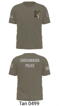 Chickamauga Police 51367773 Old School Cotton Feel Shirt - 67