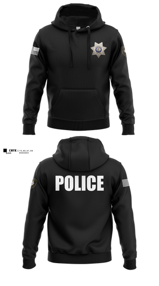 Hoodie, Nashville Police Department, IL, Police, Teamtime, Team time, sublimation, custom sports apparel, team uniforms, spirit wear, spiritwear, sports uniforms, custom shirts, team store, custom team store, fundraiser sports, apparel fundraiser