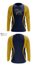 Oakmont chargers 45930707 Long Sleeve Performance Shirt 1