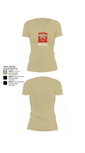 571st CEC-A 52010790 Women's Short Sleeve V-neck Shirt - 84