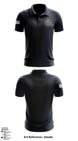 PMO SSP Flight Systems Short Sleeve Performance Polo -25