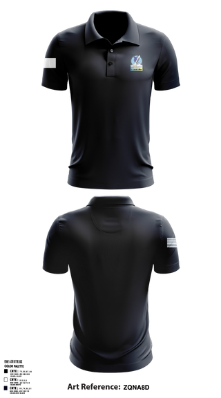 PMO SSP Flight Systems Short Sleeve Performance Polo -23