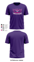 Carolina Track Hawks Short Sleeve Performance Shirt - 21