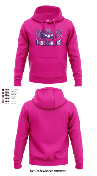 Carolina Track Hawks Hoodie - 6