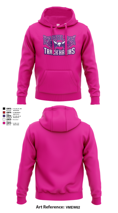 Carolina Track Hawks Hoodie - 6