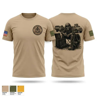 Old School Cotton Feel Shirt, 91B ALC, Army, Teamtime, Team time, sublimation, custom sports apparel, team uniforms, spirit wear, spiritwear, sports uniforms, custom shirts, team store, custom team store, fundraiser sports, apparel fundraiser