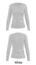 Trinity Collegiate 7993571 Women's Long Sleeve V-neck Shirt - 11