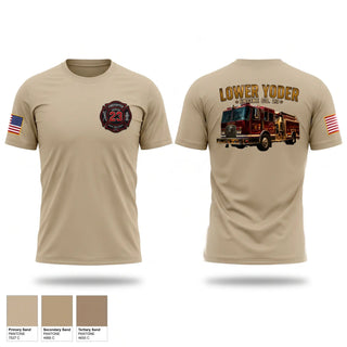 Short Sleeve Performance Shirt, Lower Yoder fire, Fire Department, Teamtime, Team time, sublimation, custom sports apparel, team uniforms, spirit wear, spiritwear, sports uniforms, custom shirts, team store, custom team store, fundraiser sports, apparel fundraiser