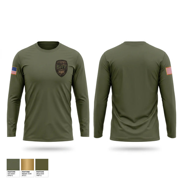 Long Sleeve Performance Shirt, Savannah/HHI Airport Police, Police, Teamtime, Team time, sublimation, custom sports apparel, team uniforms, spirit wear, spiritwear, sports uniforms, custom shirts, team store, custom team store, fundraiser sports, apparel fundraiser