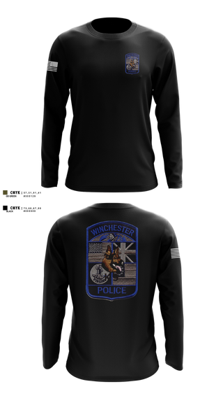 Long Sleeve Performance Shirt, team name, Police, Teamtime, Team time, sublimation, custom sports apparel, team uniforms, spirit wear, spiritwear, sports uniforms, custom shirts, team store, custom team store, fundraiser sports, apparel fundraiser