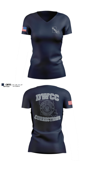 Womens Short Sleeve Vneck Shirt, David Wade Correctional Center, Police, Teamtime, Team time, sublimation, custom sports apparel, team uniforms, spirit wear, spiritwear, sports uniforms, custom shirts, team store, custom team store, fundraiser sports, apparel fundraiser