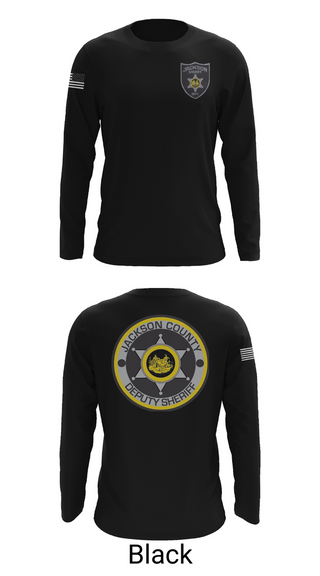 Long Sleeve Performance Shirt, Jackson County SD, Police, Teamtime, Team time, sublimation, custom sports apparel, team uniforms, spirit wear, spiritwear, sports uniforms, custom shirts, team store, custom team store, fundraiser sports, apparel fundraiser