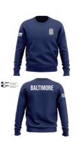 Baltimore Police Department 87844161 Crew Neck Sweatshirt - 101