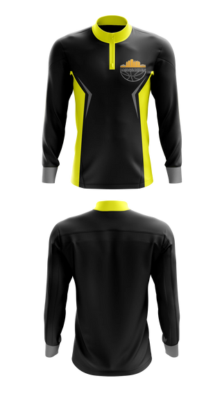 Quarter Zip Jacket, B.R.I.D.G.E. Ballers, Women's Basketball, Teamtime, Team time, sublimation, custom sports apparel, team uniforms, spirit wear, spiritwear, sports uniforms, custom shirts, team store, custom team store, fundraiser sports, apparel fundraiser