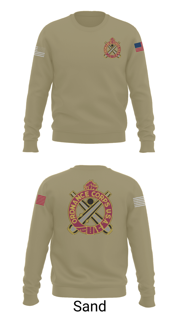 Crew Neck Sweatshirt, H Co 1-66, , Teamtime, Team time, sublimation, custom sports apparel, team uniforms, spirit wear, spiritwear, sports uniforms, custom shirts, team store, custom team store, fundraiser sports, apparel fundraiser