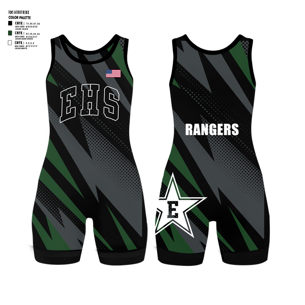 Estacada High School Wrestling Wrestling Singlet - 2
