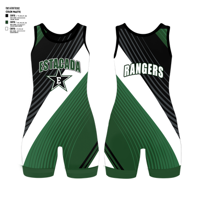 Estacada High School Wrestling Wrestling Singlet - 3