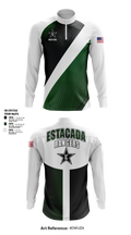 Estacada High School Wrestling Quarter Zip Jacket - 3