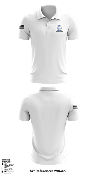 Minot First Sergeants Short Sleeve Performance Polo - 6
