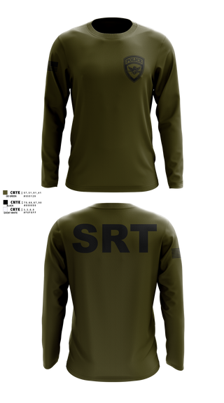 Southern Maine Special Response Team Long Sleeve Performance Shirt - 106