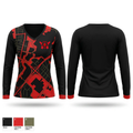 Elite Shield Combatives Women's Long Sleeve V-neck Shirt - 1
