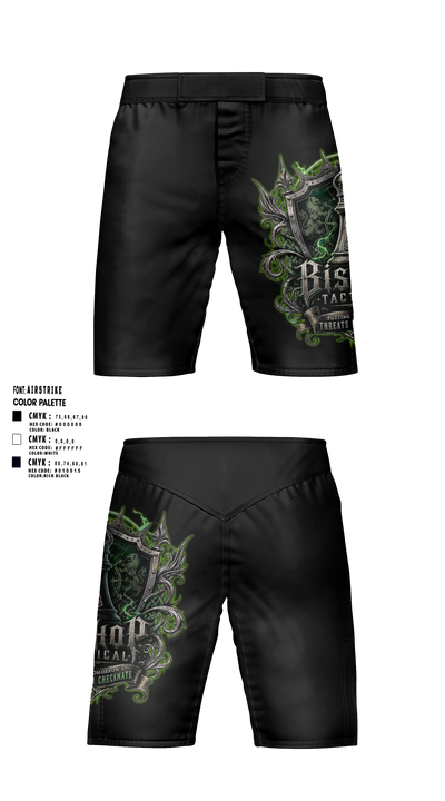 Bishop Tactical Fight Shorts - 2