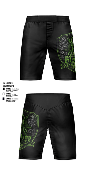 Bishop Tactical Fight Shorts - 1