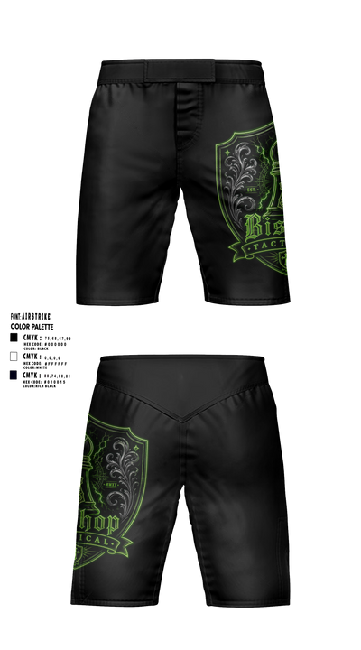 Bishop Tactical Fight Shorts - 1