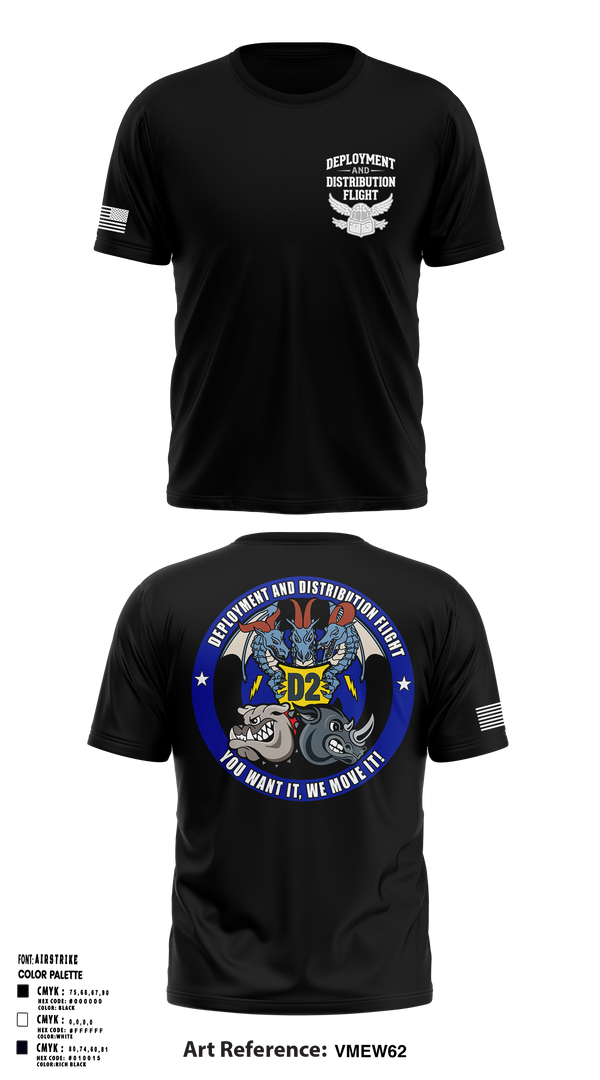 96 LRS D Flight Short Sleeve Performance Shirt - 7