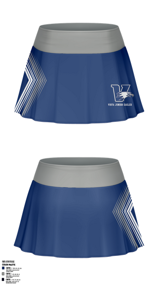 Skort, Vista Junior Eagles, , Teamtime, Team time, sublimation, custom sports apparel, team uniforms, spirit wear, spiritwear, sports uniforms, custom shirts, team store, custom team store, fundraiser sports, apparel fundraiser