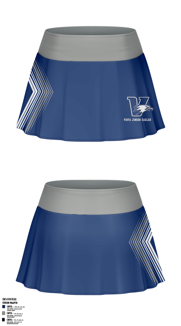 Skort, Vista Junior Eagles, , Teamtime, Team time, sublimation, custom sports apparel, team uniforms, spirit wear, spiritwear, sports uniforms, custom shirts, team store, custom team store, fundraiser sports, apparel fundraiser