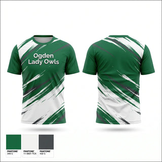 Short Sleeve Performance Shirt, Ogden Lady Owls, Women's Basketball, Teamtime, Team time, sublimation, custom sports apparel, team uniforms, spirit wear, spiritwear, sports uniforms, custom shirts, team store, custom team store, fundraiser sports, apparel fundraiser