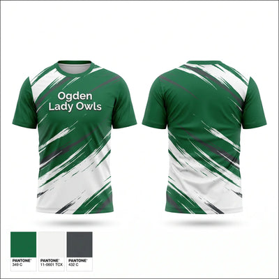 Ogden Lady Owls Short Sleeve Performance Shirt - 2