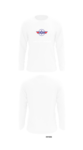 Long Sleeve Performance Shirt, Lake City Thunder, Softball, Teamtime, Team time, sublimation, custom sports apparel, team uniforms, spirit wear, spiritwear, sports uniforms, custom shirts, team store, custom team store, fundraiser sports, apparel fundraiser