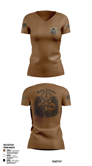 NSSF Women's Short Sleeve V-neck Shirt - 1