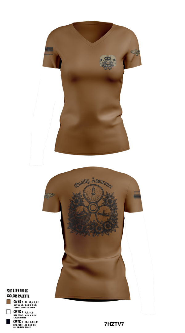 NSSF Women's Short Sleeve V-neck Shirt - 1