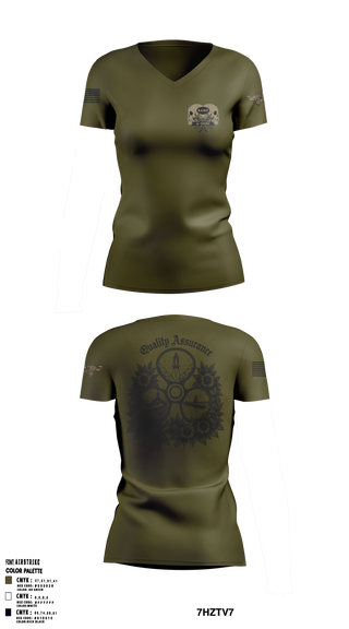 NSSF Women's Short Sleeve V-neck Shirt - 2